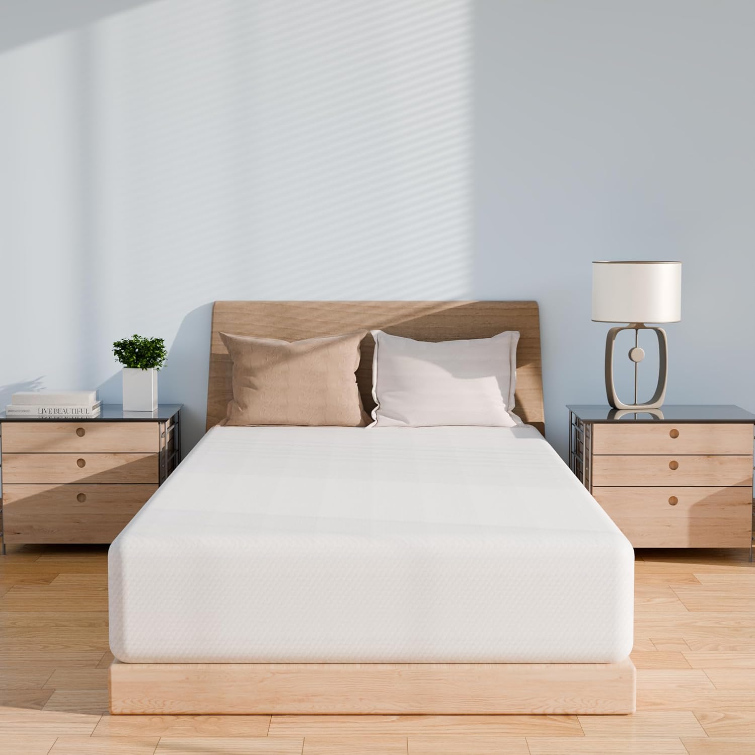 Twin Mattress for Kids Adults 5 Inch Gel Memory Foam, Medium-Firm, Twin Size Mattresses, Bed in a Box, Fiberglass Free, Cooling Sleep & Pressure Relief, Certified Safe Foams & Fabric - Grand Goldman