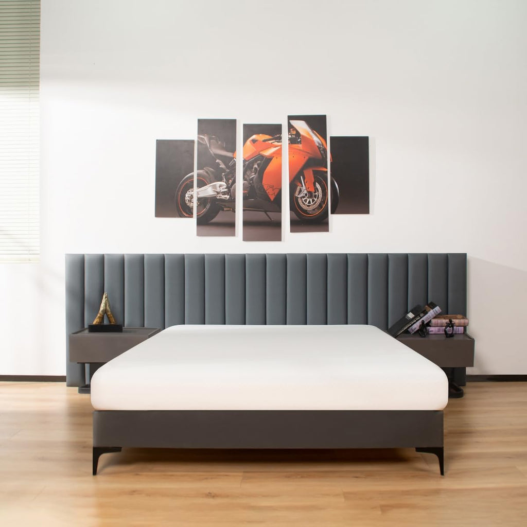 Twin Mattress for Kids Adults 5 Inch Gel Memory Foam, Medium-Firm, Twin Size Mattresses, Bed in a Box, Fiberglass Free, Cooling Sleep & Pressure Relief, Certified Safe Foams & Fabric - Grand Goldman