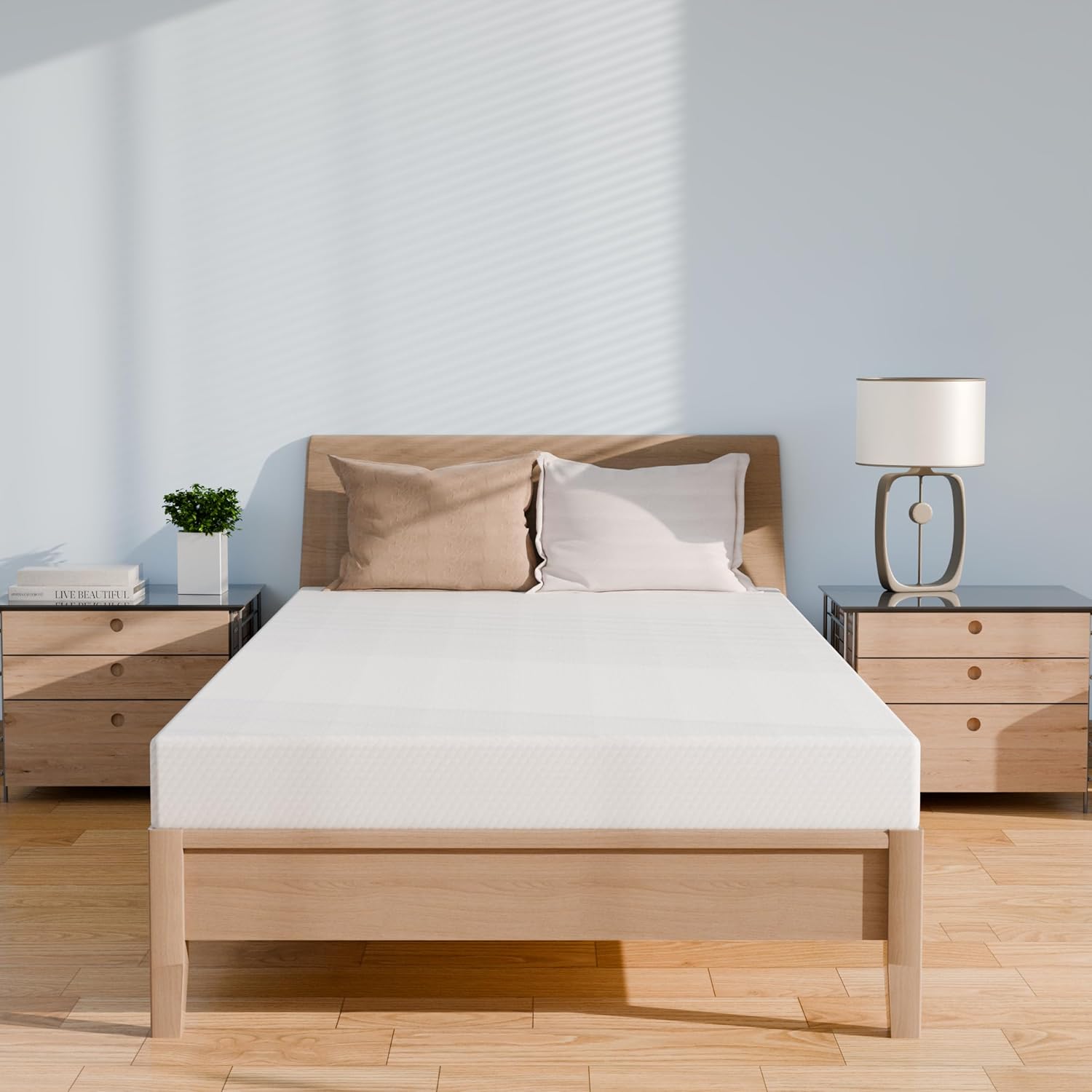 Twin Mattress for Kids Adults 5 Inch Gel Memory Foam, Medium-Firm, Twin Size Mattresses, Bed in a Box, Fiberglass Free, Cooling Sleep & Pressure Relief, Certified Safe Foams & Fabric - Grand Goldman