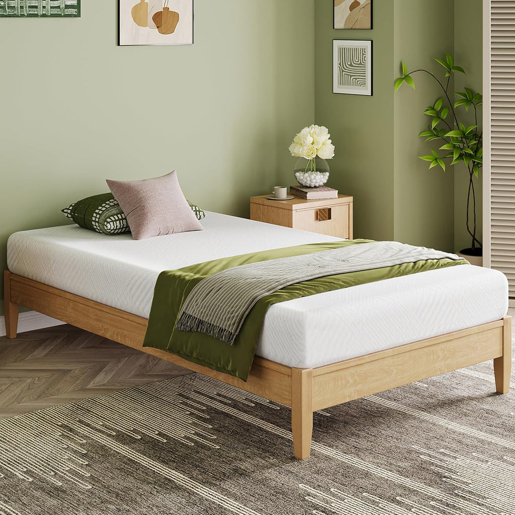 Twin Mattress in a Box, 6 inch Mattresses for Kids Bed Single Size Daybed Individual Bunk, Memory Foam Medium Firm - Grand Goldman