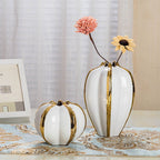 Two Piece Ceramic Vase Set - Grand Goldman