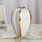 Two Piece Ceramic Vase Set - Grand Goldman