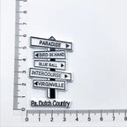 U.S. states refrigerator magnet OHIO Georgia Alaska Illinois Michigan Hawaii California Oregon tourist souvenir PVC fridge decor - Grand Goldman