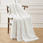 UGG 10483 Adalee Soft Faux Fur Reversible Accent Throw Blanket Luxury Cozy Fluffy Fuzzy Hotel Style Boho Home Decor Soft Luxurious Comfy Blankets for Couch, 70 x 50-Inch, Natural - Grand Goldman