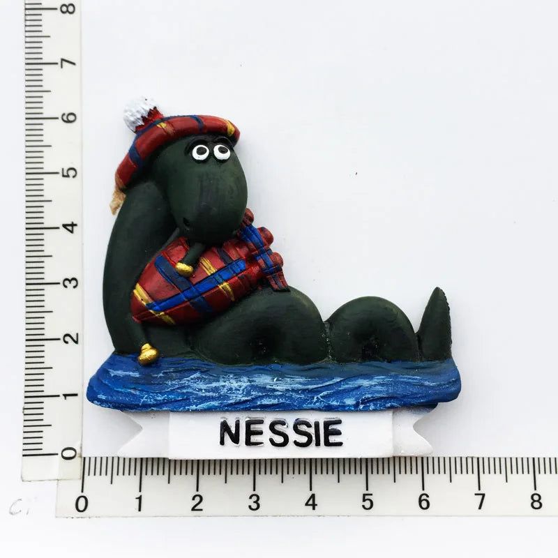 UK Tourist Souvenir British Refrigerator Sticker Manchester Oxford London Bus Big Ben Decorative Crafts Magnetic Fridge Decor - Grand Goldman