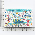 UK Tourist Souvenir British Refrigerator Sticker Manchester Oxford London Bus Big Ben Decorative Crafts Magnetic Fridge Decor - Grand Goldman