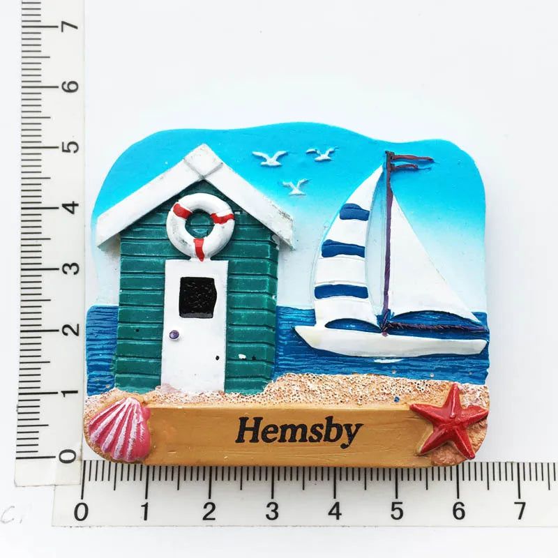 UK Tourist Souvenir British Refrigerator Sticker Manchester Oxford London Bus Big Ben Decorative Crafts Magnetic Fridge Decor - Grand Goldman