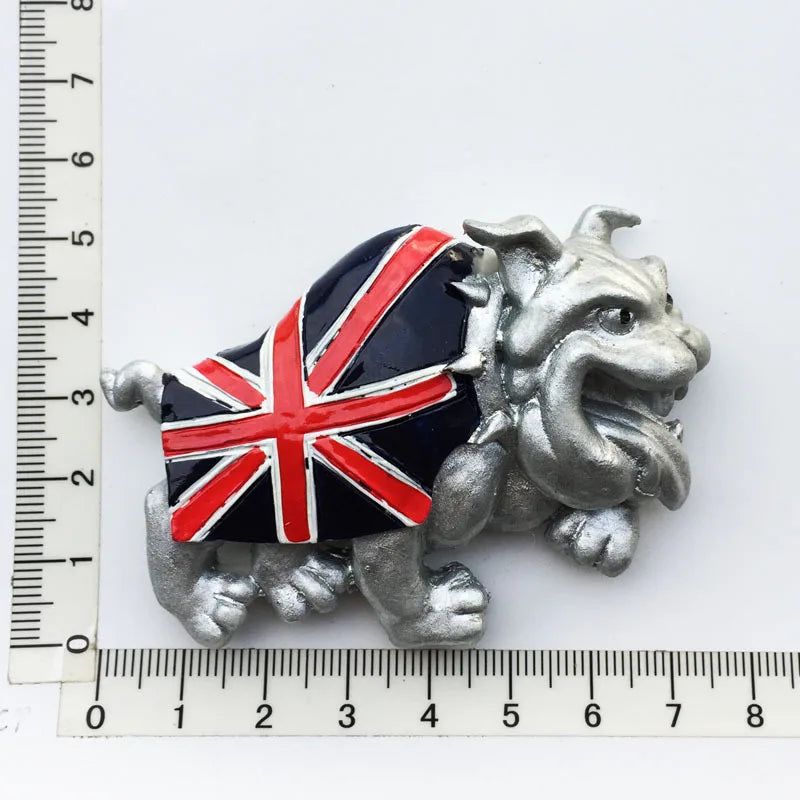 UK Tourist Souvenir British Refrigerator Sticker Manchester Oxford London Bus Big Ben Decorative Crafts Magnetic Fridge Decor - Grand Goldman