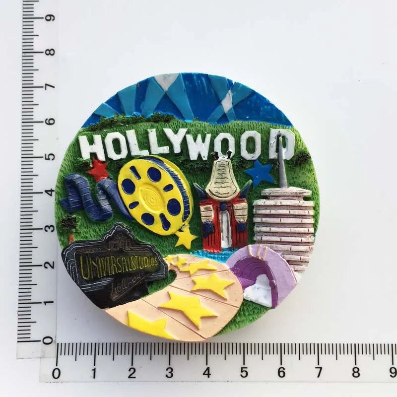 USA California San Francisco Fridge Magnets America Tourist Souvenirs Magnetic Refrigerator Stickers Collection gifts Home Decor - Grand Goldman