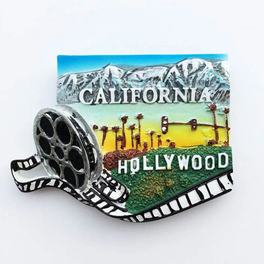 USA California San Francisco Fridge Magnets America Tourist Souvenirs Magnetic Refrigerator Stickers Collection gifts Home Decor - Grand Goldman