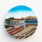 USA California San Francisco Fridge Magnets America Tourist Souvenirs Magnetic Refrigerator Stickers Collection gifts Home Decor - Grand Goldman