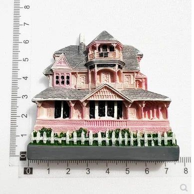 USA Fridge magnets Martha's Vineyard Holiday Villa Cottage Tourist Souvenirs Magnetic Refrigerator Stickers Decoration Gifts - Grand Goldman