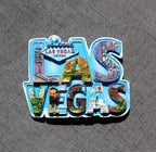 USA Las Vegas Fridge Magnet 3d Resin Refrigerator Stickers Travel Magnets Souvenir Home Decoration - Grand Goldman