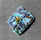 USA Las Vegas Fridge Magnet 3d Resin Refrigerator Stickers Travel Magnets Souvenir Home Decoration - Grand Goldman