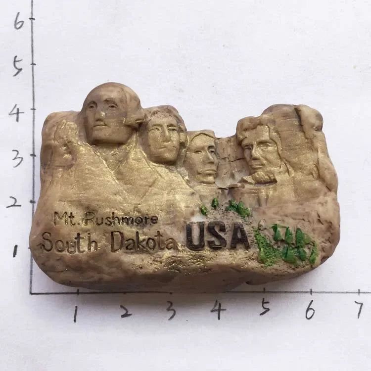 USA New Yourk Fridge Magnets Florida WonderWorks San Francisco Hawaii Tourism Souvenir Magnetic Refrigerator Magnets Gifts - Grand Goldman