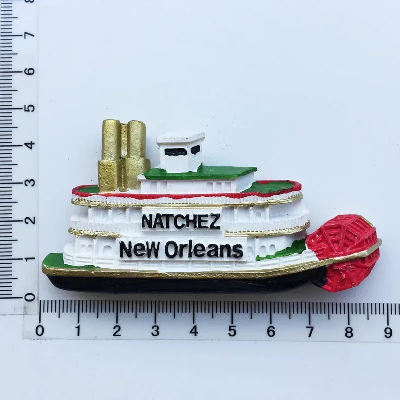 USA New Yourk Fridge Magnets Florida WonderWorks San Francisco Hawaii Tourism Souvenir Magnetic Refrigerator Magnets Gifts - Grand Goldman