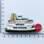 USA New Yourk Fridge Magnets Florida WonderWorks San Francisco Hawaii Tourism Souvenir Magnetic Refrigerator Magnets Gifts - Grand Goldman