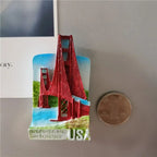 USA New Yourk Fridge Magnets Florida WonderWorks San Francisco Hawaii Tourism Souvenir Magnetic Refrigerator Magnets Gifts - Grand Goldman