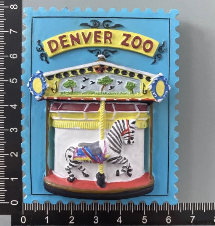 USA fridge magnets Washington D.C. cultural landscape tourist souvenirs hand-painted magnetic refrigerator sticker collection - Grand Goldman