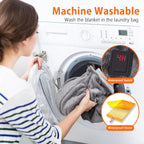 USB Heated Blanket,Portable Heated Blanket,Cordless Electric Blanket with 20000mAH Battery,18W High-Power,Machine Washable Super Cozy Soft,3 Heating Levels and Timing Function - Grand Goldman