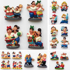 Ukraine fridge magnets Russia tourism souvenir Ukrainian Russian 3d family life refrigerator stickers folk custom collection - Grand Goldman