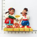 Ukraine fridge magnets Russia tourism souvenir Ukrainian Russian 3d family life refrigerator stickers folk custom collection - Grand Goldman