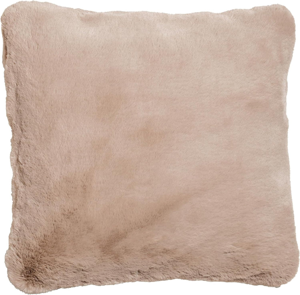 UnHide Squish Lumbar Pillow - Faux Fur Pillow - Extra Soft Throw Pillow - Rectangular Shaped, Polyester Fill - Machine Washable - Perfect for Living Room Or Bedroom - 10” x 18” - Rosy Baby - Grand Goldman