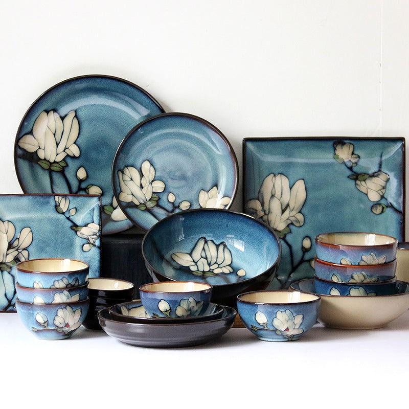 Underglaze Color Hand-painted Creative Bowls And Plates - Grand Goldman