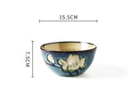 Underglaze Color Hand-painted Creative Bowls And Plates - Grand Goldman