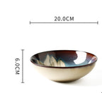 Underglaze Color Hand-painted Creative Bowls And Plates - Grand Goldman