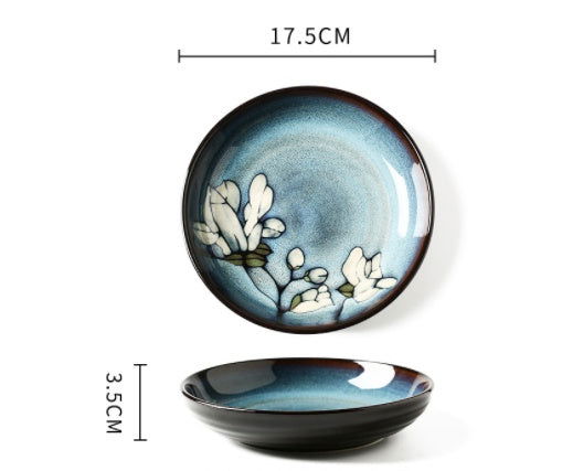 Underglaze Color Hand-painted Creative Bowls And Plates - Grand Goldman