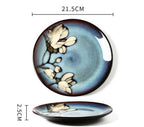 Underglaze Color Hand-painted Creative Bowls And Plates - Grand Goldman