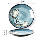 Underglaze Color Hand-painted Creative Bowls And Plates - Grand Goldman