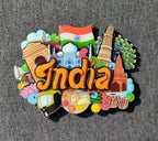 United States Philippines Cuba Netherlands Puerto Rico Sri Lanka Malaysia Mauritius Travel Souvenir Magnetic Wood Fridge sticker - Grand Goldman