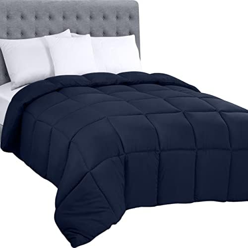 Utopia Bedding Down Alternative Comforter (Twin, White) - All Season Comforter - Plush Siliconized Fiberfill Duvet Insert - Box Stitched - Grand Goldman