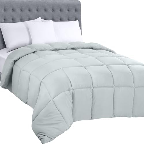 Utopia Bedding Down Alternative Comforter (Twin, White) - All Season Comforter - Plush Siliconized Fiberfill Duvet Insert - Box Stitched - Grand Goldman