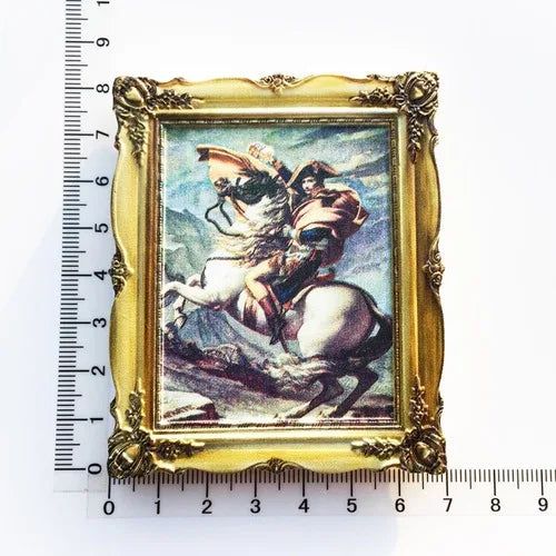 Van Gogh Picasso Oil Painting UV Photo Frame World Famous Paintings 3d Fridge Magnets Home Decoration Collection Gifts - Grand Goldman
