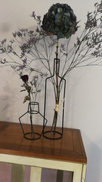 Vase Decor Home Nordic Large Tall Iron Line Flower Vases Dec - Grand Goldman