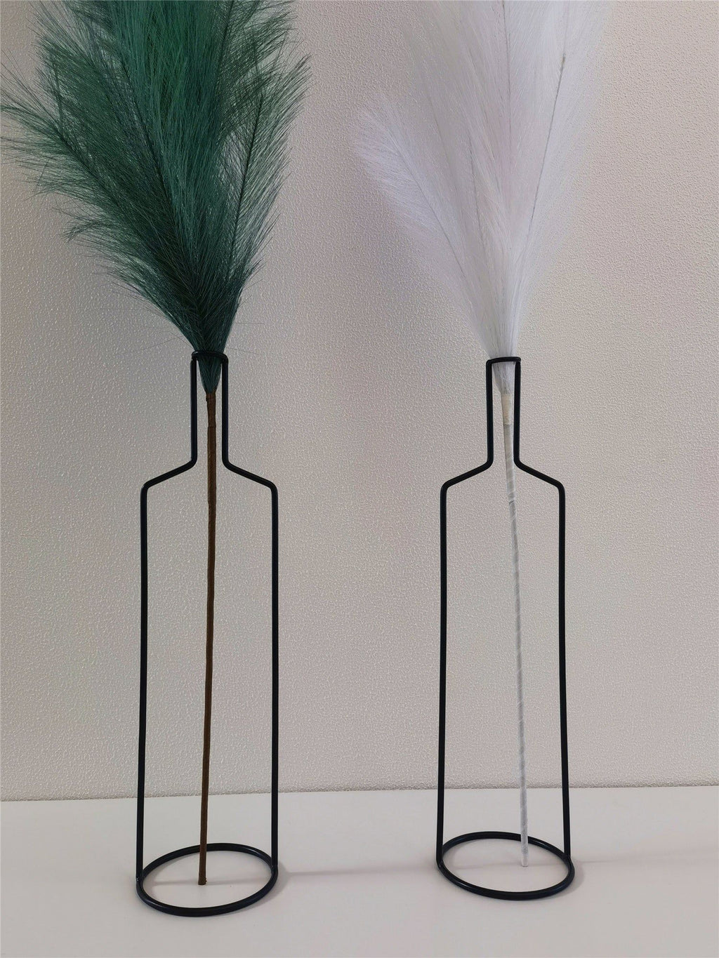 Vase Decor Home Nordic Large Tall Iron Line Flower Vases Dec - Grand Goldman