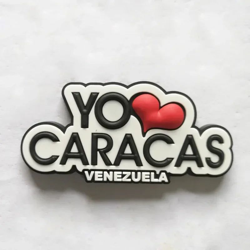 Venezuela PVC Soft Adhesive Refrigerator Sticker Soft Magnetic Cartoon Magnetic American Venezuelan Magnetic Stickers - Grand Goldman