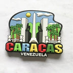 Venezuela PVC Soft Adhesive Refrigerator Sticker Soft Magnetic Cartoon Magnetic American Venezuelan Magnetic Stickers - Grand Goldman