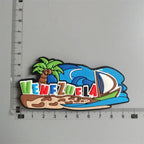 Venezuela PVC Soft Adhesive Refrigerator Sticker Soft Magnetic Cartoon Magnetic American Venezuelan Magnetic Stickers - Grand Goldman