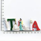 Verona  Italy's Ancient City Tourism Commemorative Arts and Crafts Magnet Refrigerator Sticker Gifts for Friends Home Decoration - Grand Goldman