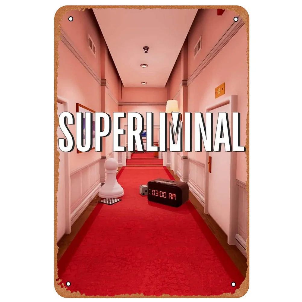 Video Game Metal Tin Signs Counter Strike Titanfall Posters Plate Wall Decor for Game Room Home Bars Man Cave Cafe Clubs Retro - Grand Goldman