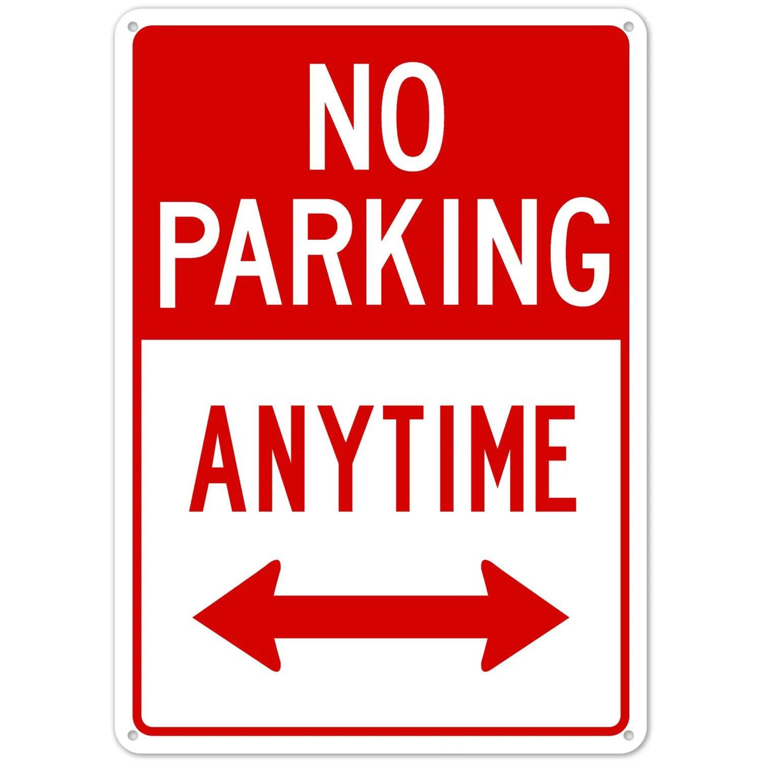 Vintage Auto Metal Tin Signs No Parking Wall Art Decor Parking Only for Home Bars Garage Cafe Clubs Pubs Retro Posters Plaque - Grand Goldman