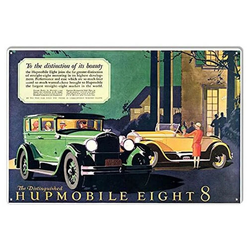 Vintage Car Metal Tin Signs Benz Mustang Posters Plate Wall Decor for Garage Bars Man Cave Cafe Clubs Retro Posters Plaque - Grand Goldman