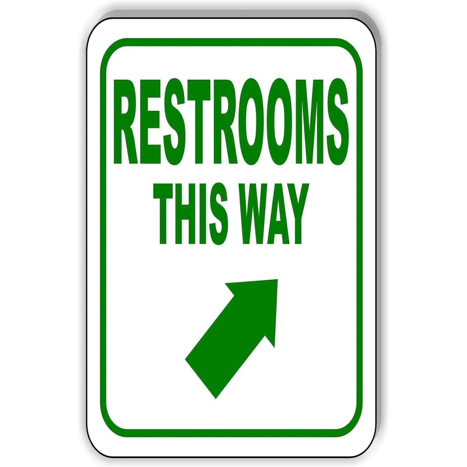 Vintage Exit Entrance Turn Arrow Metal Tin Signs Posters Plate Wall Decor for Bars Garage Cafe Clubs Pubs Retro Poster Plaque - Grand Goldman