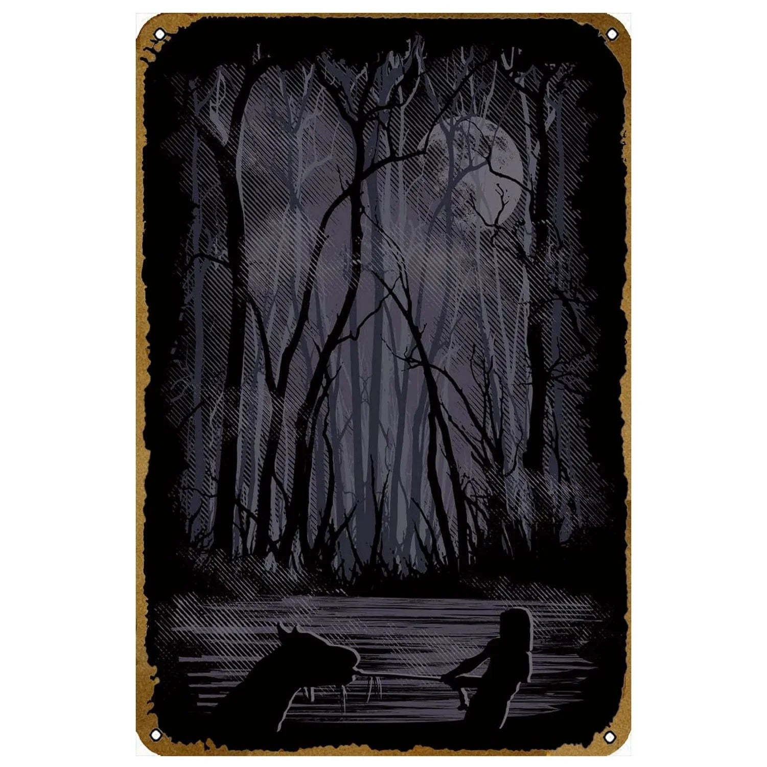 Vintage Game Movie Metal Tin Signs Plaque Plate Retro Wall Art Posters for Man Cave Bar Pub Clubs Cafe Iron Painting Decoration - Grand Goldman