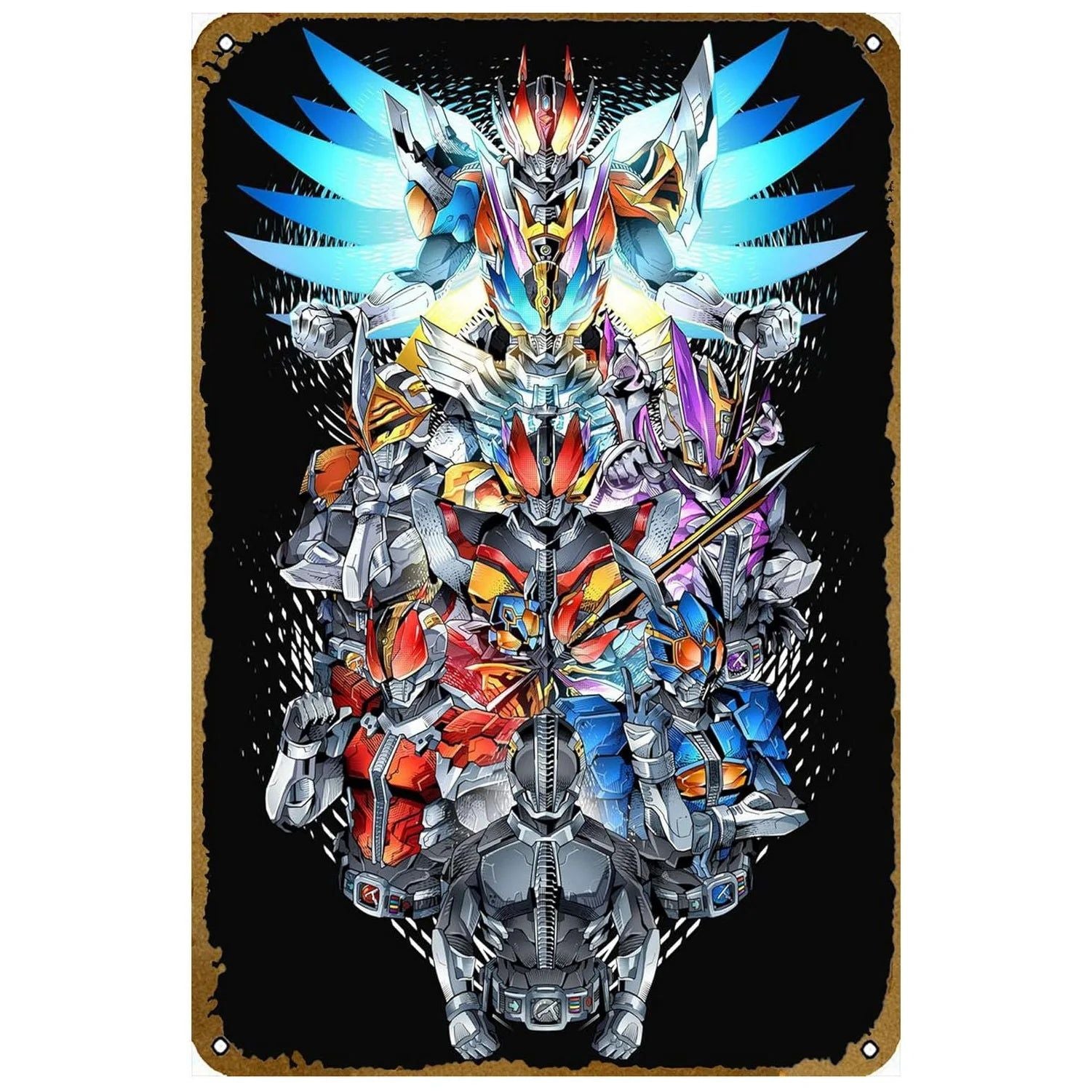 Vintage Game Movie Metal Tin Signs Plaque Plate Retro Wall Art Posters for Man Cave Bar Pub Clubs Cafe Iron Painting Decoration - Grand Goldman