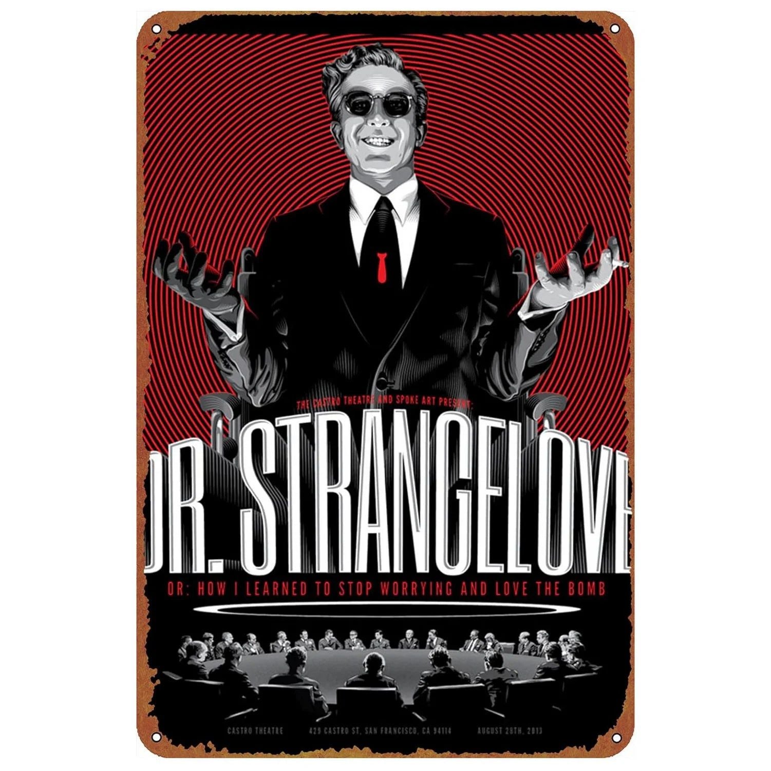 Vintage Game Movie Metal Tin Signs Plaque Plate Retro Wall Art Posters for Man Cave Bar Pub Clubs Cafe Iron Painting Decoration - Grand Goldman